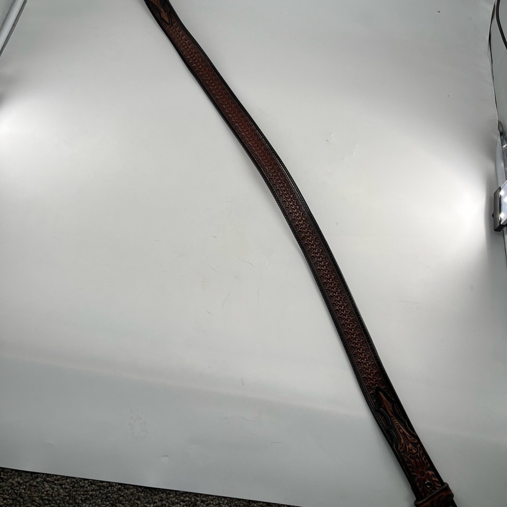 Ariat Dark Brown Leather Belt